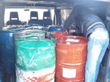 O tonă de motorină, confiscată la Cernavodă